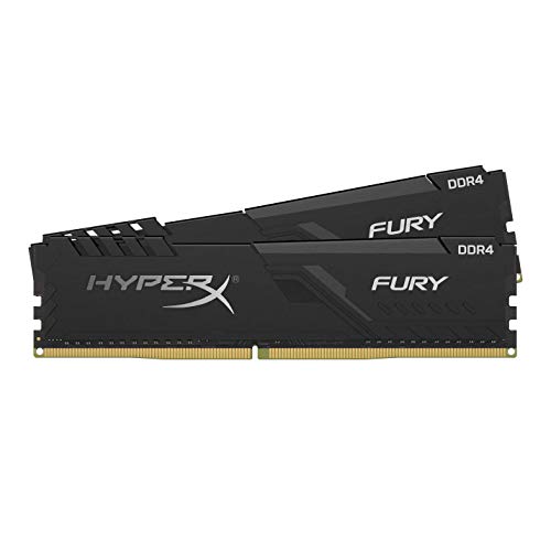 HyperX Fury 32GB 3200MHz DDR4 CL16 DIMM (Kit of 2) Black XMP Desktop Memory HX432C16FB3K2/32