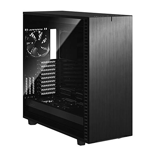 Fractal Design Define 7 XL Black Brushed Aluminum/Steel E-ATX Silent Modular Light Tinted Tempered Glass Window Full Tower Computer Case