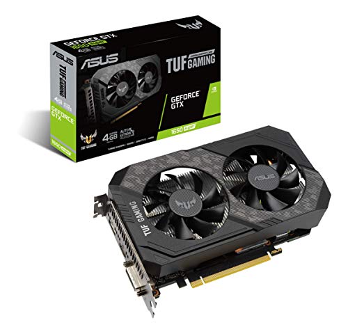 ASUS TUF Gaming GeForce GTX 1650 Super 4GB Edition HDMI DP DVI Gaming Graphics Card (TUF-GTX1650S-4G-GAMING)