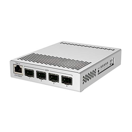 MikroTik CRS305-1G-4S+IN - 4×SFP+ 10Gbps Ports