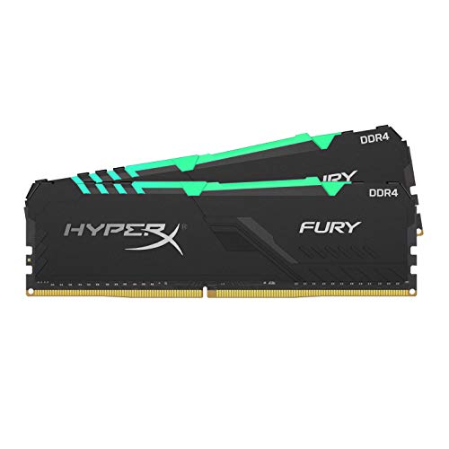 HyperX Fury RGB 32GB (2 x 16GB) 3200MHz DDR4 CL16 DIMM (Kit of 2) 1Rx8 HX432C16FB4AK2/32